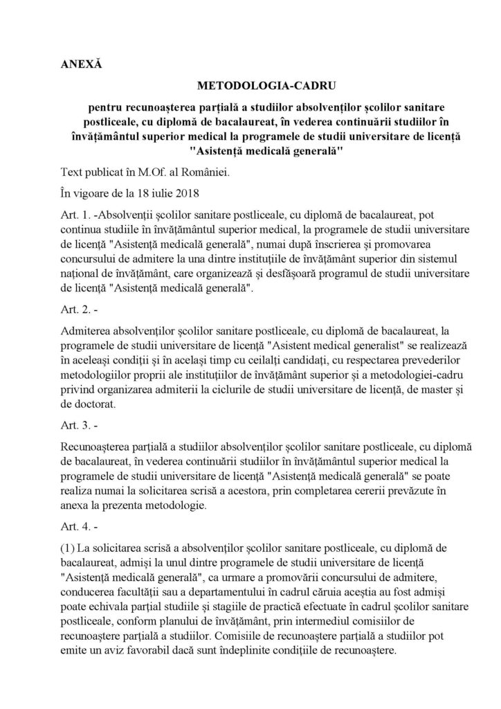 Metodologia-cadru pentru recunoașterea parțială a studiilor absolvenților școlilor sanitare postliceale_Page_2