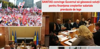 După mai multe luni de negociere cu SANITAS, Guvernul a găsit o soluție legală pentru finanțarea creșterilor salariale prevăzute de lege