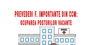 Ocuparea posturilor vacante